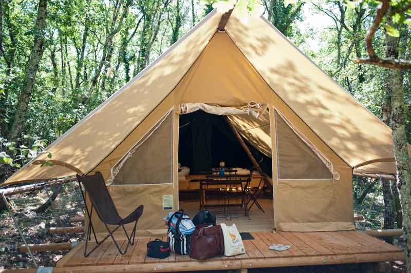 Glamping Huttopia Sud Ardèche