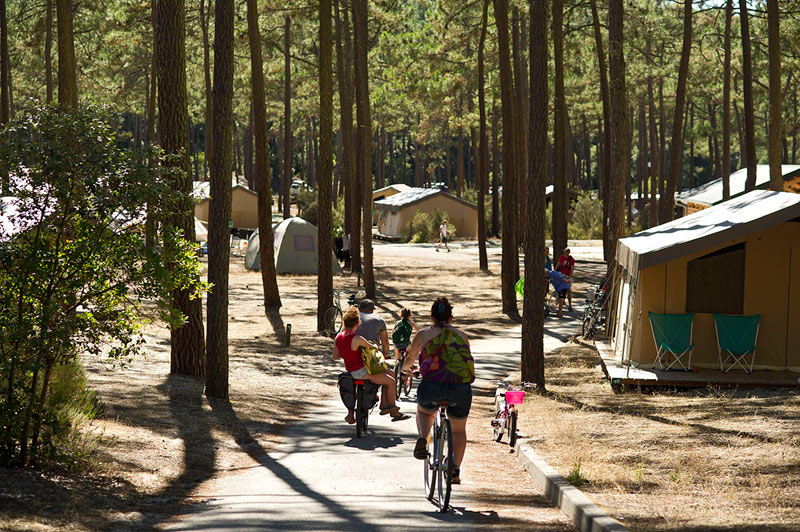 Glamping Camping Huttopia Lac de Carcans