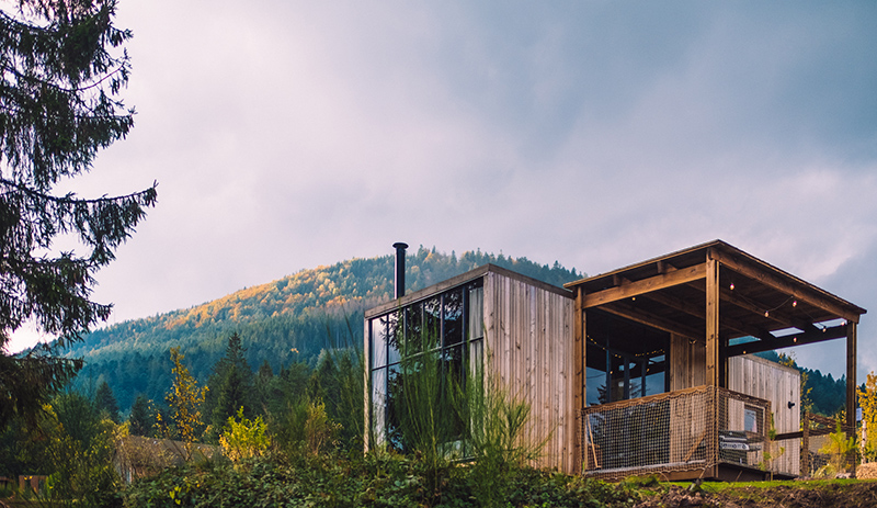 Glamping Nutchel forest village L’Alsace