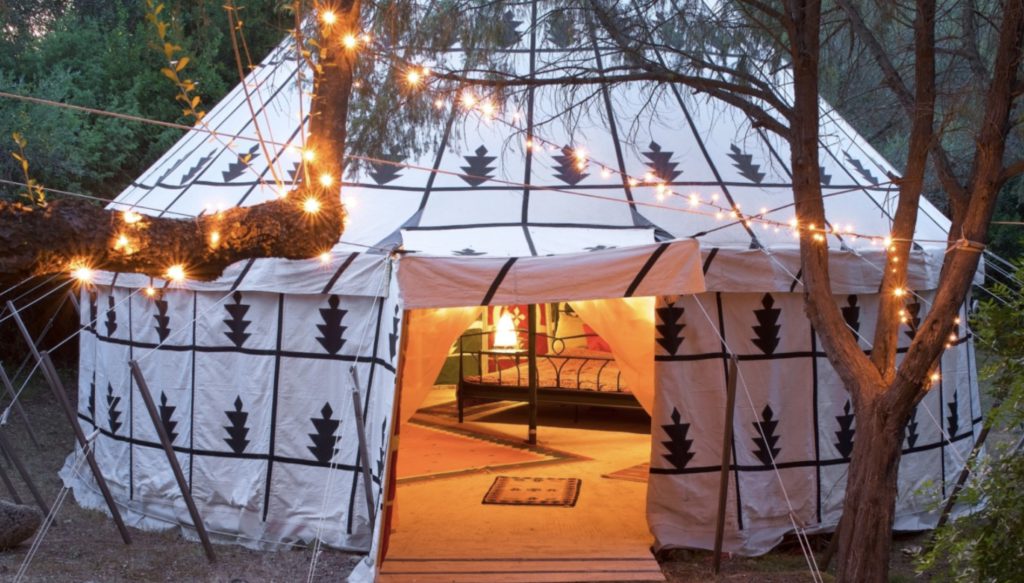 Glamping Veronicas Königszelt